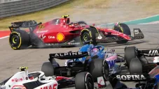 El choque que sufrió Carlos Sainz