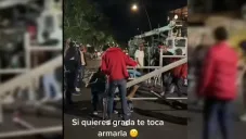 Asistentes del Red Bull Show Run detallaron que ellos tuvieron que armar sus gradas amte la falta de perosnal