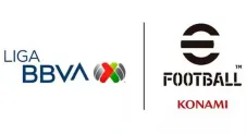 Logotipo de la Liga MX y de eFootball