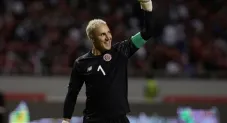 Keylor Navas durante un partido de Costa Rica