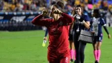 Alejandría Godínez a la afición de Tigres