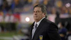 Piojo Herrera en un partido de Tigres