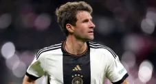 Thomas Müller durante un partido de Alemania