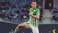 Andrés Guardado con el Real Betis