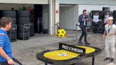 Soteldo en la reta en el GP de Brasil