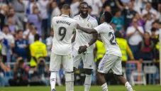 Antonio Rüdiger, celebra con el Real Madrid