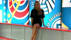 Vanessa Huppenkothen en un programa de ESPN