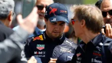 Checo Pérez en el GP de Brasil