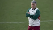 Gerardo Martino en práctica del Tri