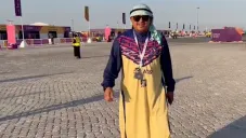 Aficionado del América en Qatar