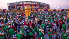 Afición mexicana en el debut del Tri en Qatar 2022