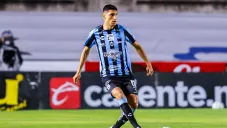 Jordan Silva durante un partido con Querétaro