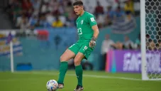 Rochet en el debut de Uruguay