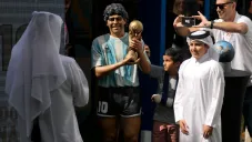 Homenaje a Maradona en Qatar