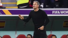 Luis Enrique con España en Qatar 2022