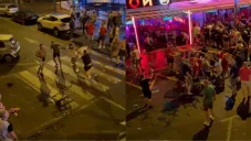 Hubo campal entre ingleses y galeses