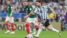 Héctor Herrera en el México vs Argentina