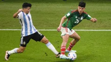 Kevin Álvarez en el juego contra Argentina