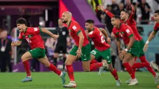 Marruecos en festejo tras eliminar a España