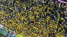 Asientos vacíos en el partido entre Brasil y Croacia