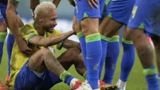 Neymar tras la eliminación de Brasil