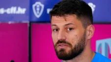 Bruno Petkovic en conferencia de Croacia