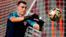 Livakovic en Qatar 2022 con Croacia