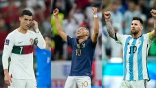CR7, Messi y Mbappé en Qatar 2022