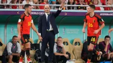 Roberto Martínez con Bélgica