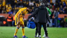 Gignac tras recibir balonazo