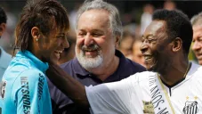 Neymar y Pelé años atrás en Brasil