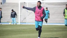 Jordan Sierra entrenando con los Bravos de Juárez