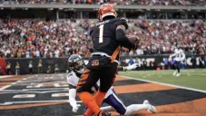 Ja´Marr Chase anota ante Ravens