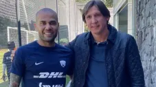 Leandro visitó las instalaciones auriazules