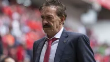 La Volpe en su etapa como DT de Toluca