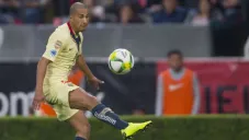 Cecilio Domínguez, en un juego con las Águilas