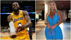 LeBron James y Sophie O'Neill