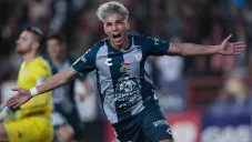 Kevin Álvarez en un celebración de gol