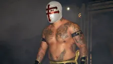 Templario previo a una lucha
