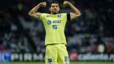 Henry en celebración de gol