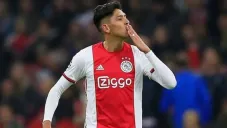 Edson Álvarez con el Ajax