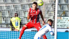 Johan Vásquez disputó los 90 minutos