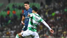 Alejandro Zendejas en duelo contra Santos
