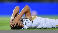 Jugador de Pumas tirado en partido contra Tigres