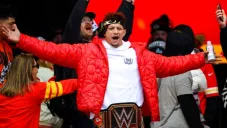 Pat Mahomes 'enfiestado'