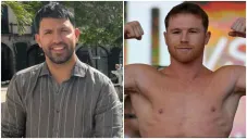 Kun Agüero y Canelo Álvarez