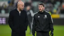 Santi Giménez con el Feyenoord