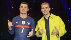 Antoine Griezmann estrenó su figura en el museo de cera