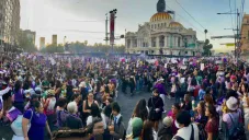 Reportan 90 mil personas en la marcha del 8M en la Ciudad de México