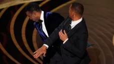 Will Smith bofeteando a Chris Rock